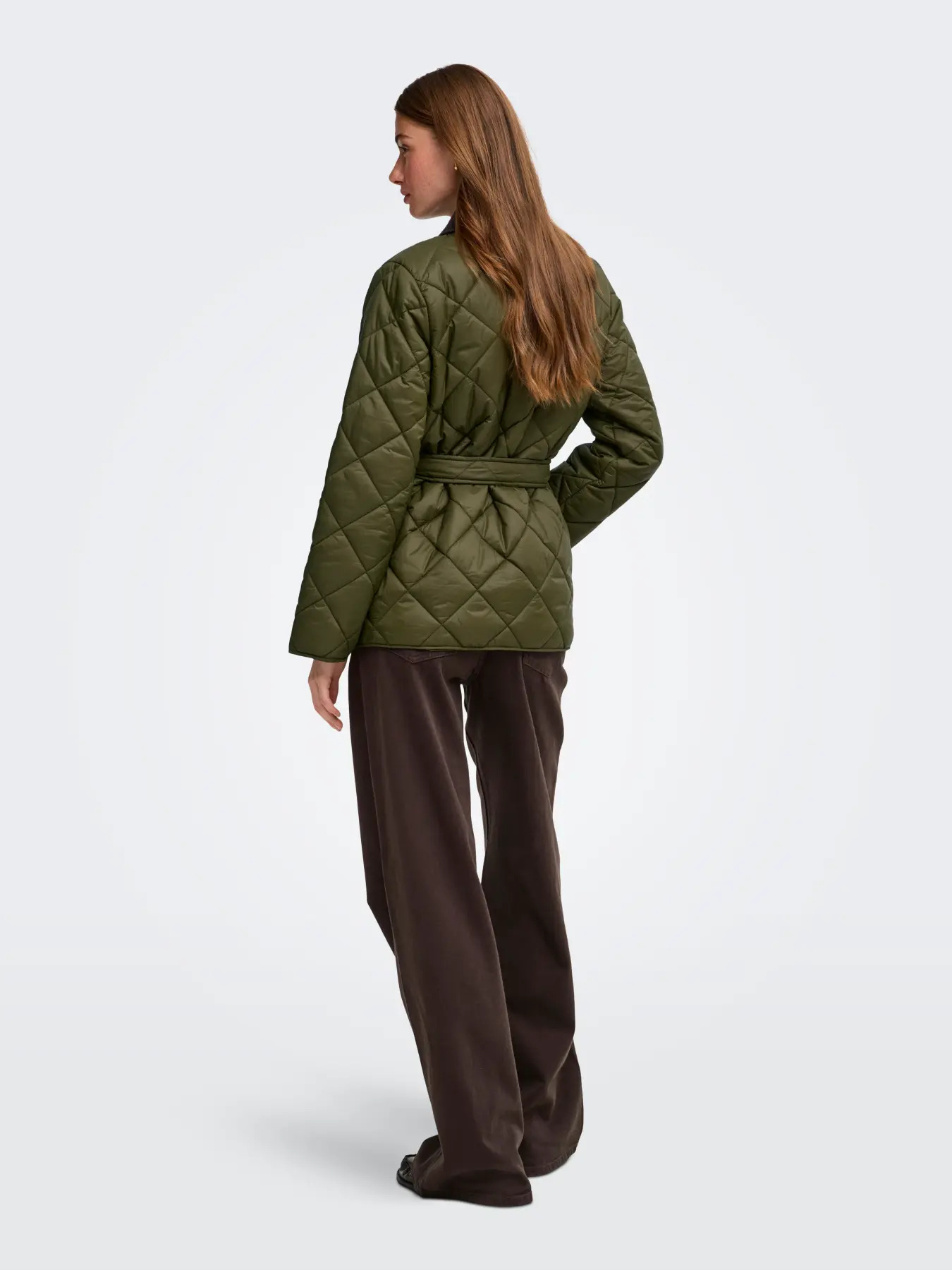 Only Kadın 15373692 Onltahia Lw Cor Mix Jacket Cc Otw Haki