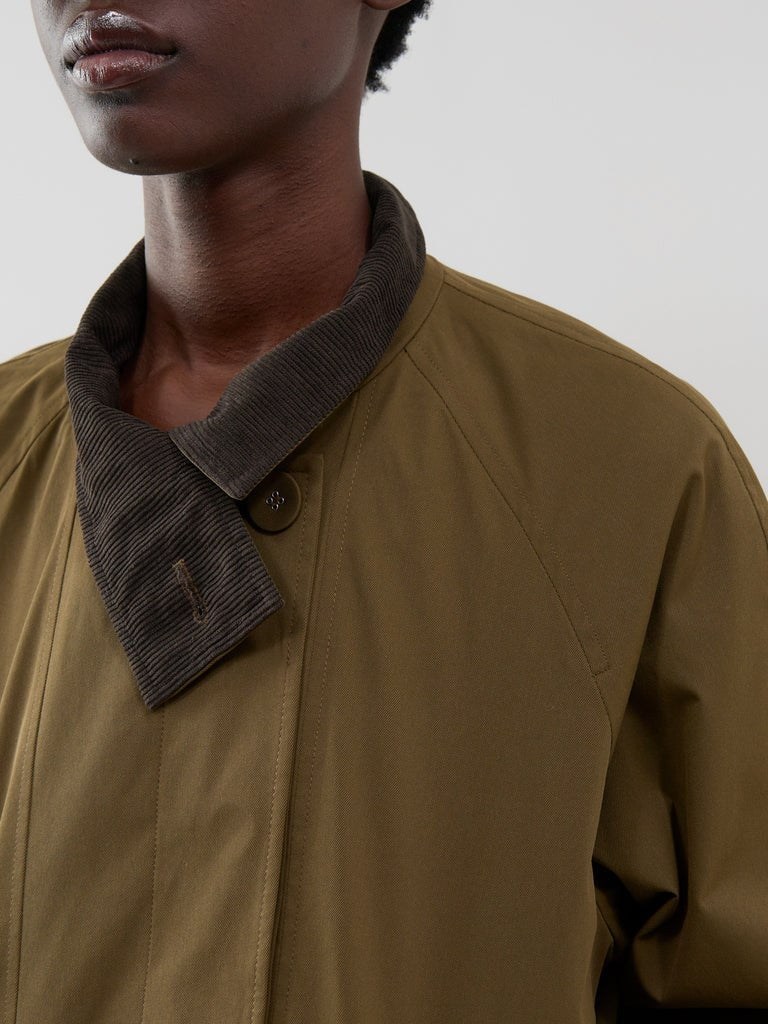 Only Kadın 15373732 Onlordchıd Cord Jacket cc Otw Olive