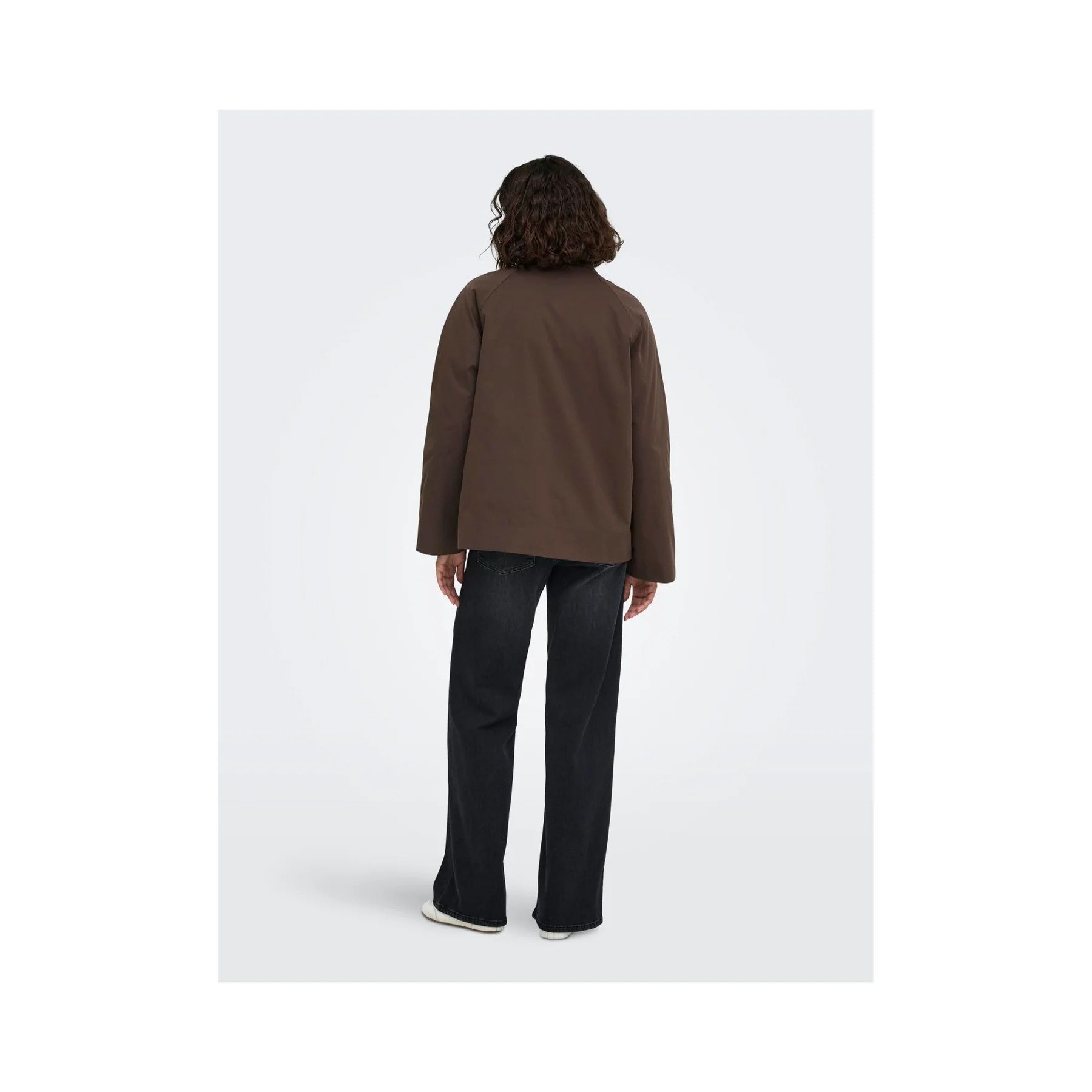 Only Kadın 15373732 Onlordchıd Cord Jacket cc Otw Çikolata