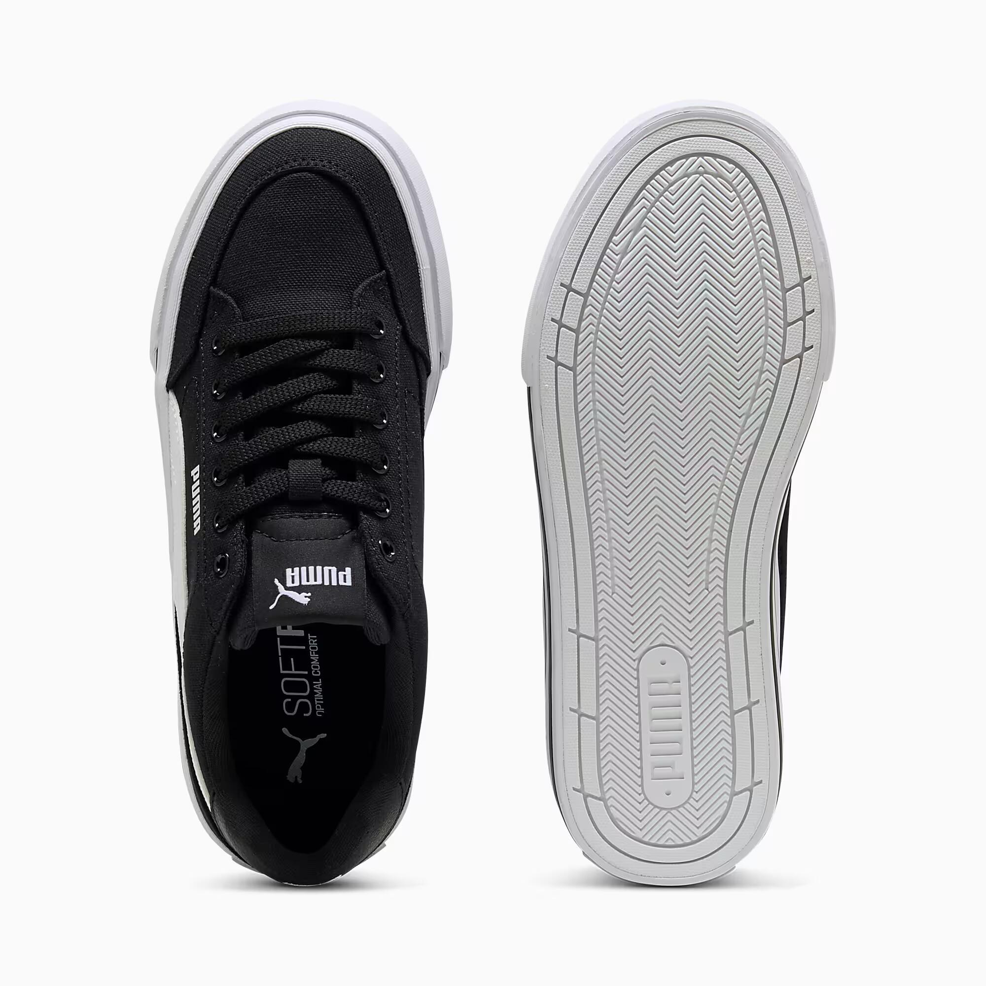 Puma Kadın 402329/07 CortClassicVulcFSPlatformWns PUMA Black-PUMA White Standart