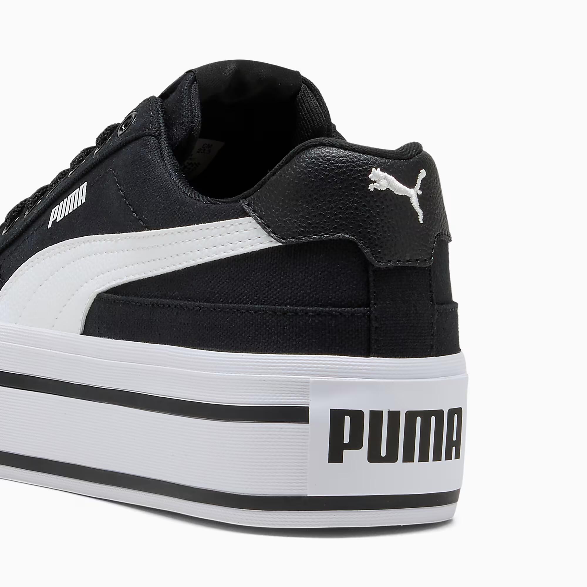 Puma Kadın 402329/07 CortClassicVulcFSPlatformWns PUMA Black-PUMA White Standart