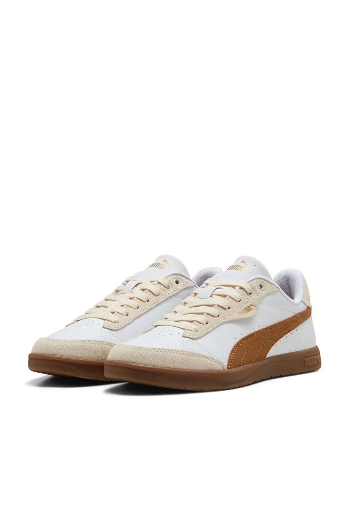 Puma Kadın  402601/13 Vikky Star OG PUMA White-Kona Brown-Gold Gold
