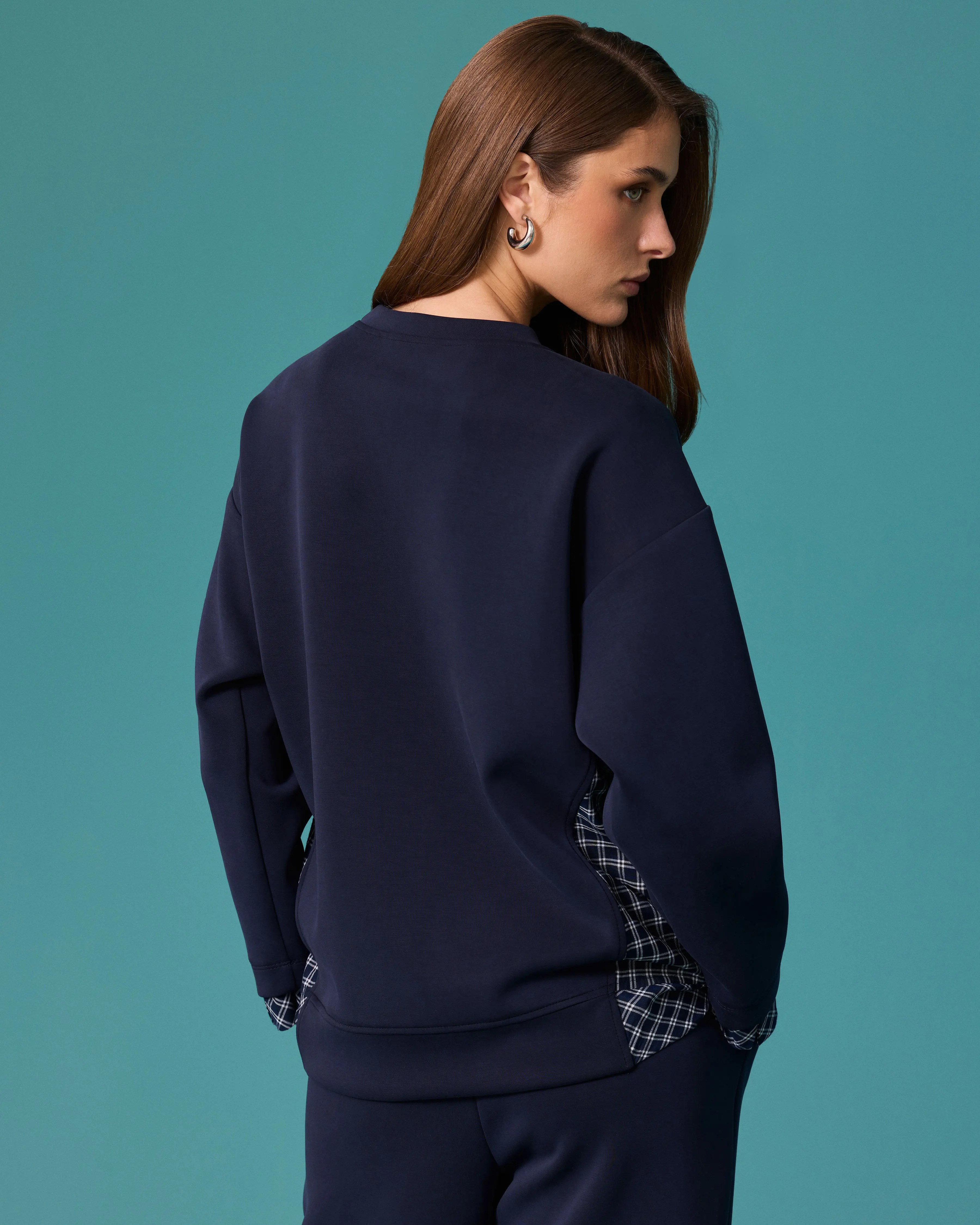 Seçil Kadın 10002622310005 Sweatshirt Lacivert