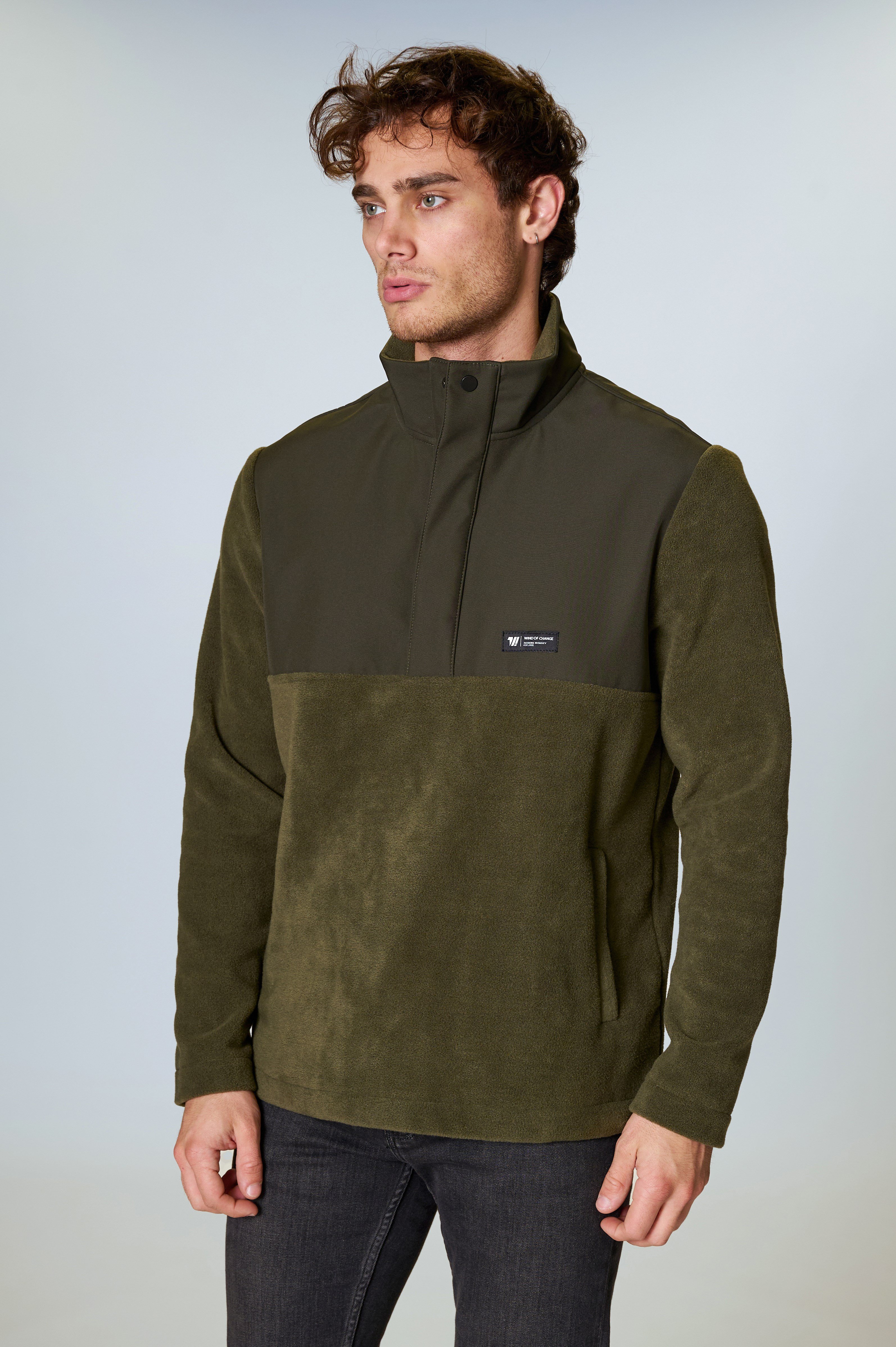 Twister Erkek 26K-Esw Polar 2912 Sweatshırt Haki