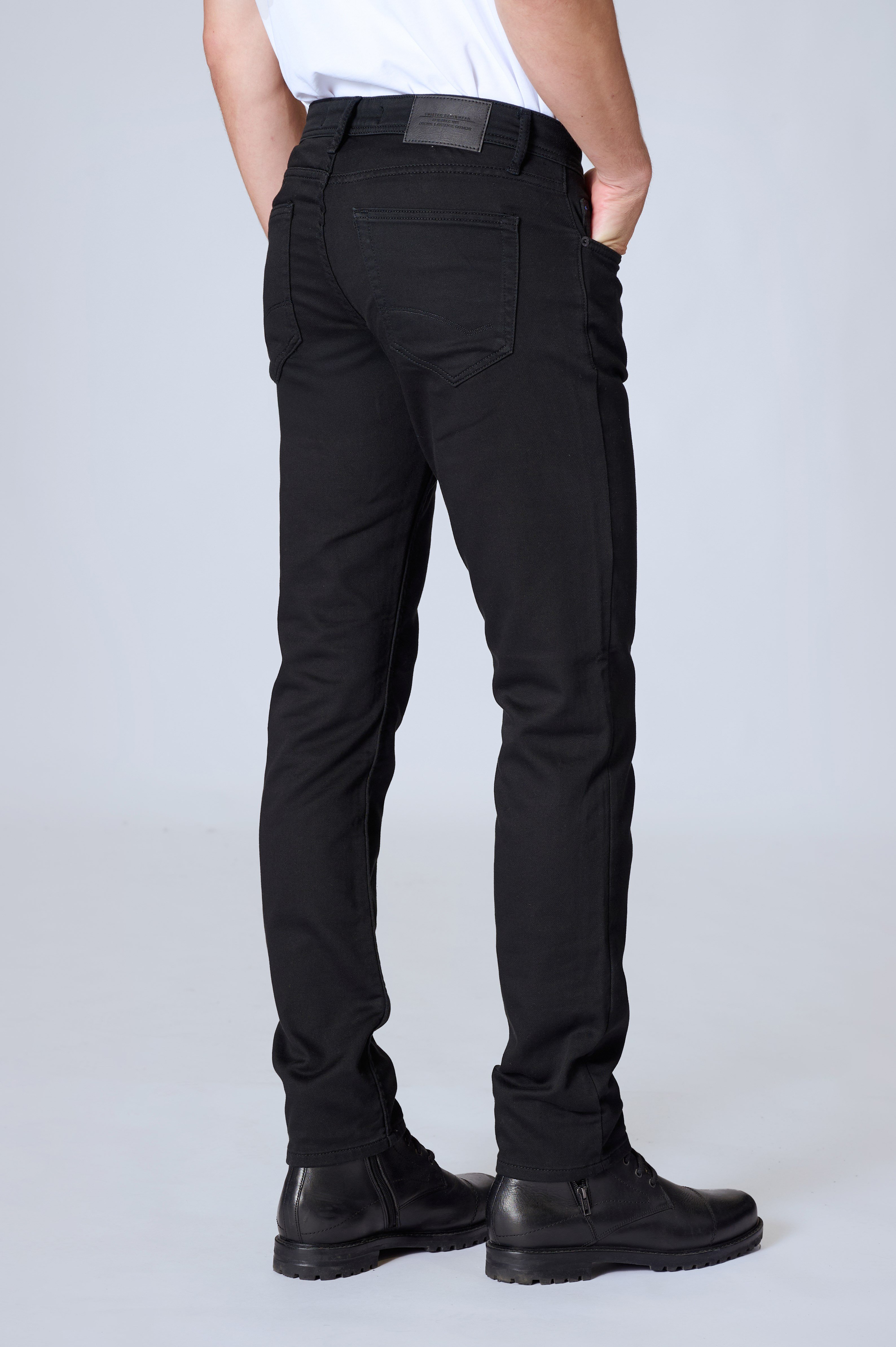 Twister Erkek 26K-Panama X 627-01 B Pantolon Siyah
