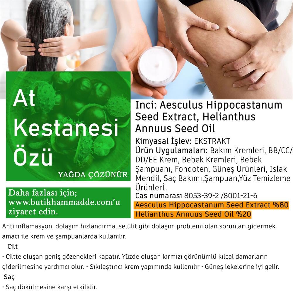 At Kestanesi Özü (Yağda Çözünür)