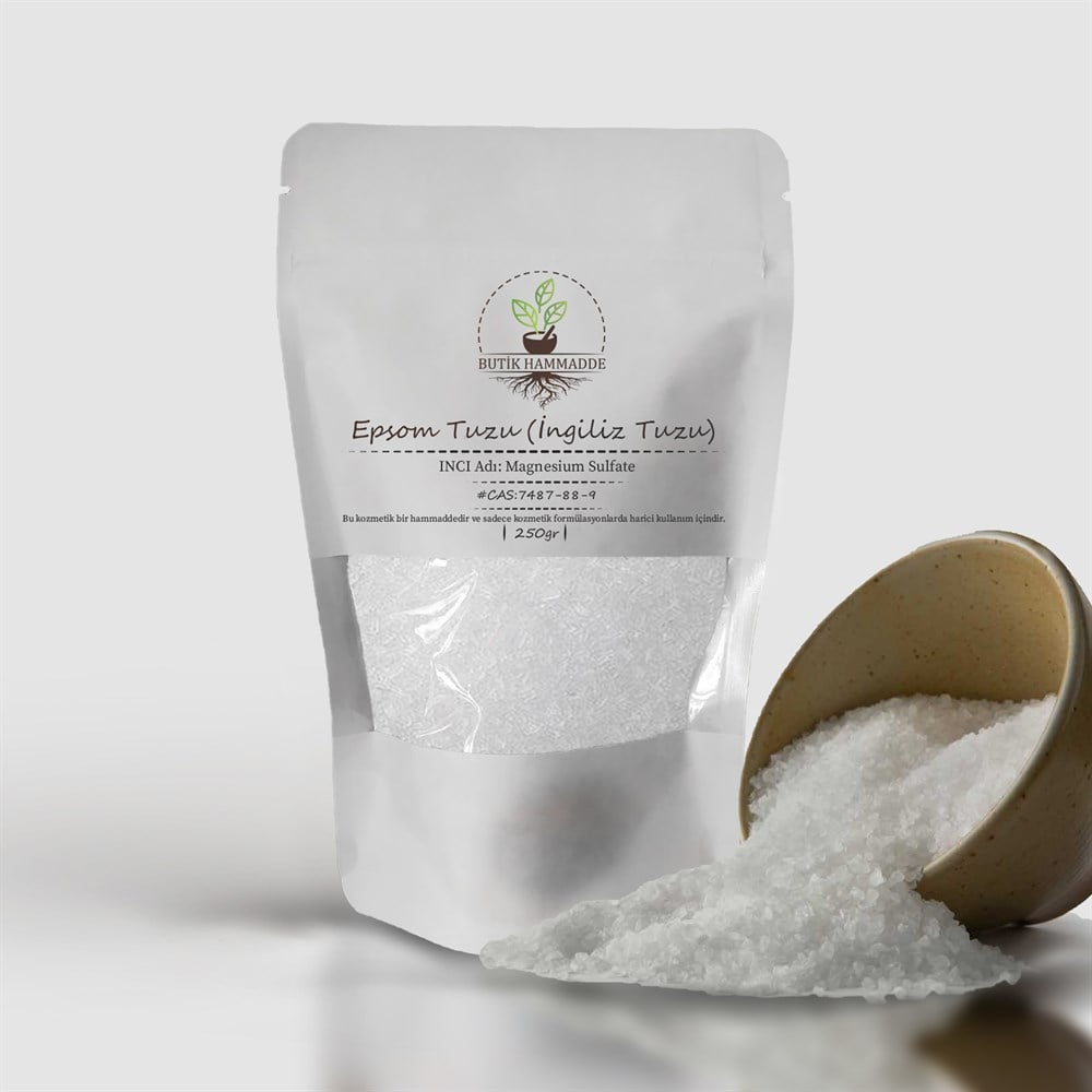 Epsom Tuzu (İngiliz Tuzu)-Yenilebilir Magnezyum Sülfat  