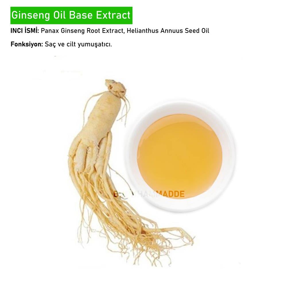 Ginseng Ekstraktı-Yağda Çözünür