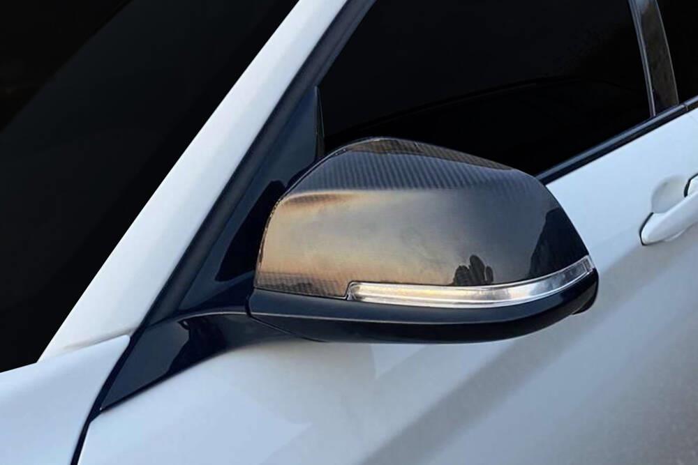 Bmw F20 1 Serisi Karbon Ayna Kapağı 2 Parça 2011 ve Sonrası