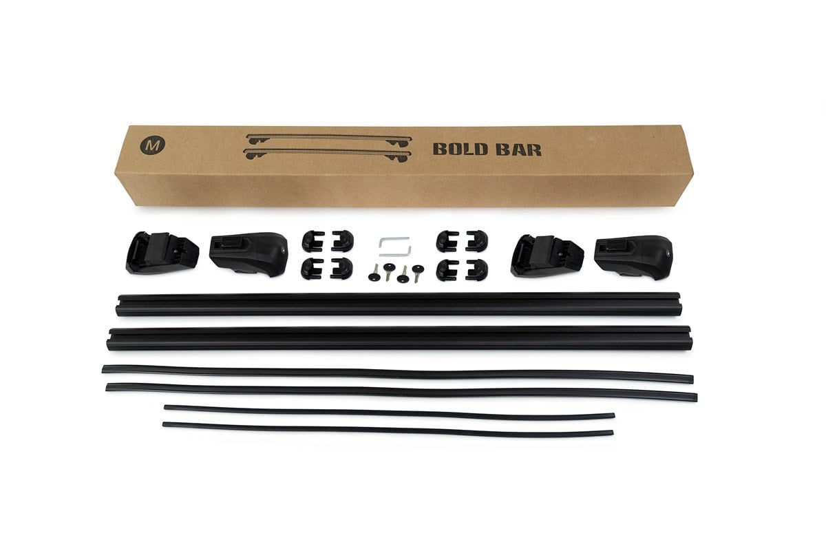 Byd Seal U DM-İ Bold Bar V2 Siyah Ara Atkı Metal Kilit 127cm 2 Parça 2023 ve Sonrası