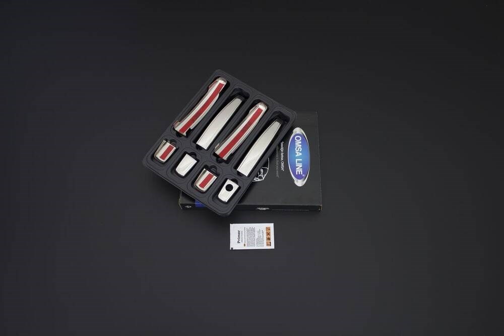 Chevrolet Aveo Krom Kapı Kolu 4 Kapı Desenli 2012 ve Sonrası