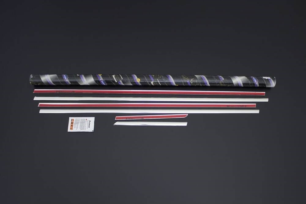 Chevrolet Cruze Krom Cam Çıtası 6 Parça 2009 ve Sonrası