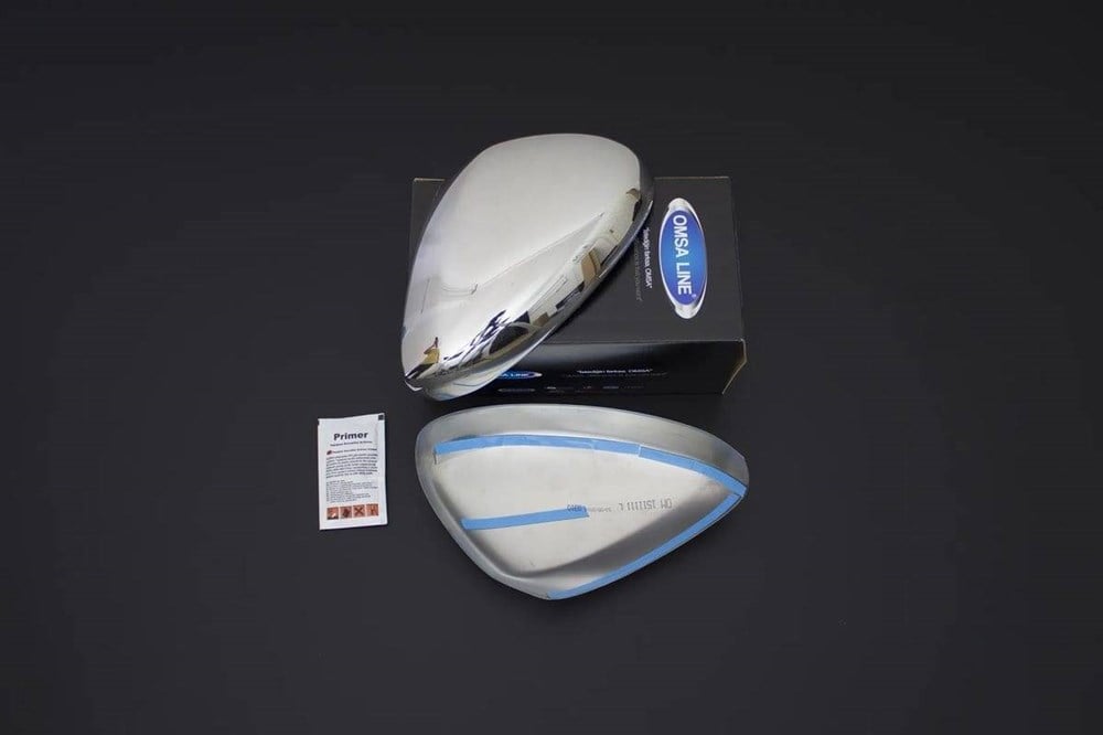 Citroen C3 Krom Ayna Kapağı 2 Parça 2009 ve Sonrası