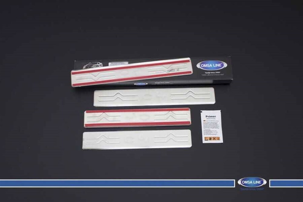 Citroen C4 Krom Kapı Eşiği 4 Parça 2010-2020 Arası