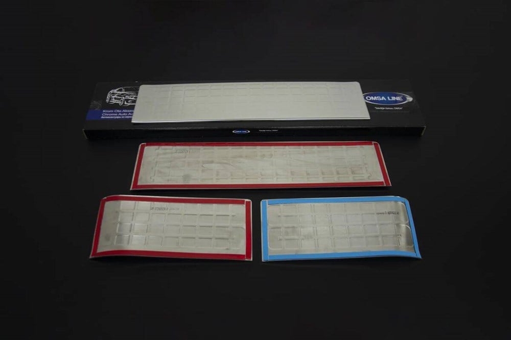 Citröen Jumpy 3 Krom Kapı Eşiği 4 Parça 2017 ve Sonrası