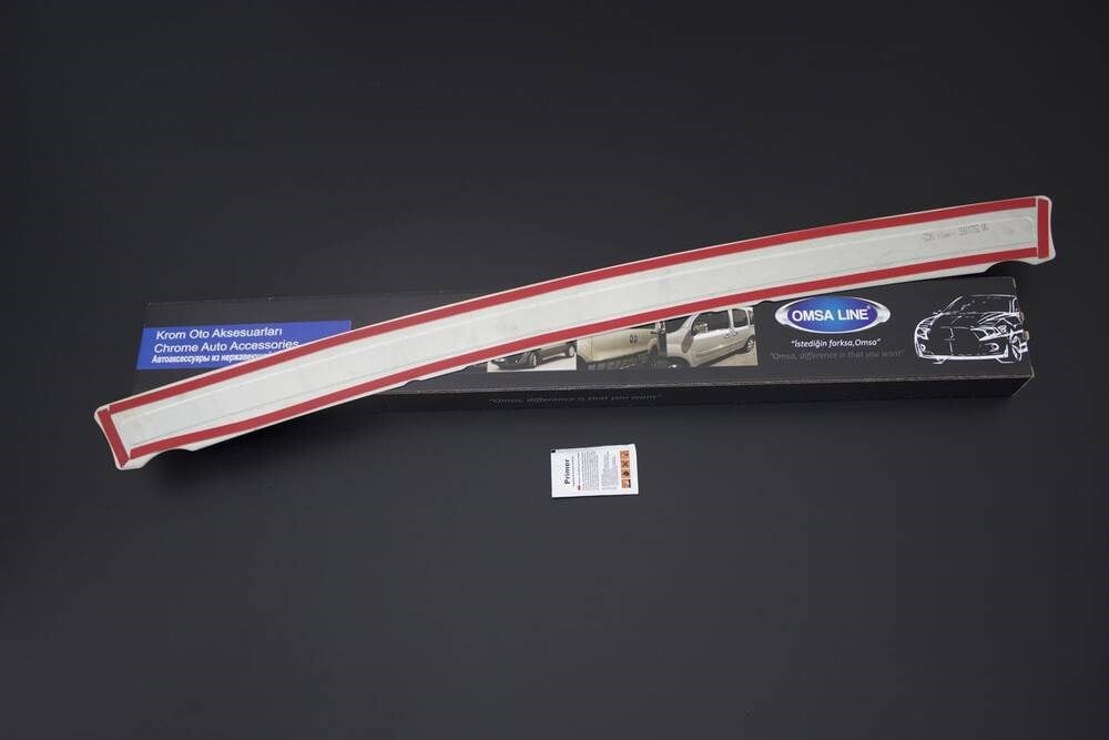 Citroen Nemo Krom Arka Tampon Eşiği Taşlı 2007 ve Sonrası