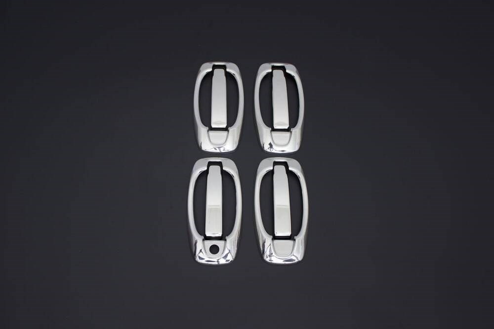 Citroen Nemo Krom Kapı Kolu 4 Kapı 8 Parça Set 2007 ve Sonrası