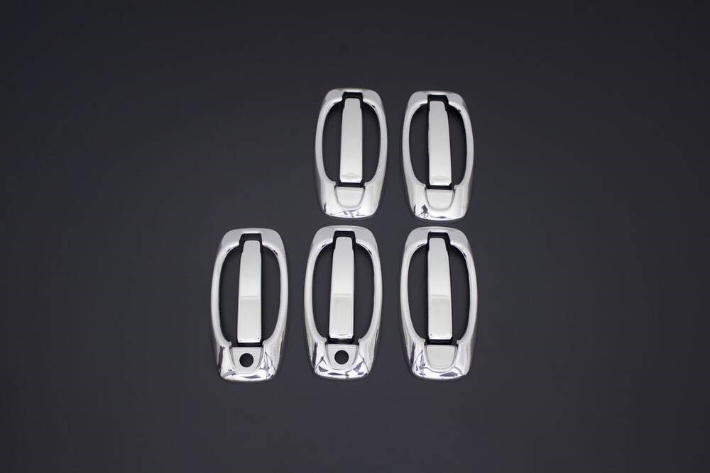 Citroen Nemo Krom Kapı Kolu 5 Kapı 10 Parça Set 2007 ve Sonrası