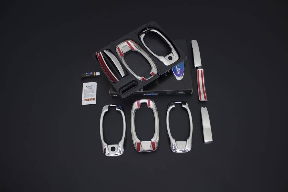 Citroen Nemo Krom Kapı Kolu 5 Kapı 10 Parça Set 2007 ve Sonrası