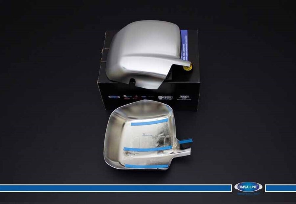 Citroen Nemo Saten Krom Ayna Kapağı 2 Parça Abs 2007 ve Sonrası