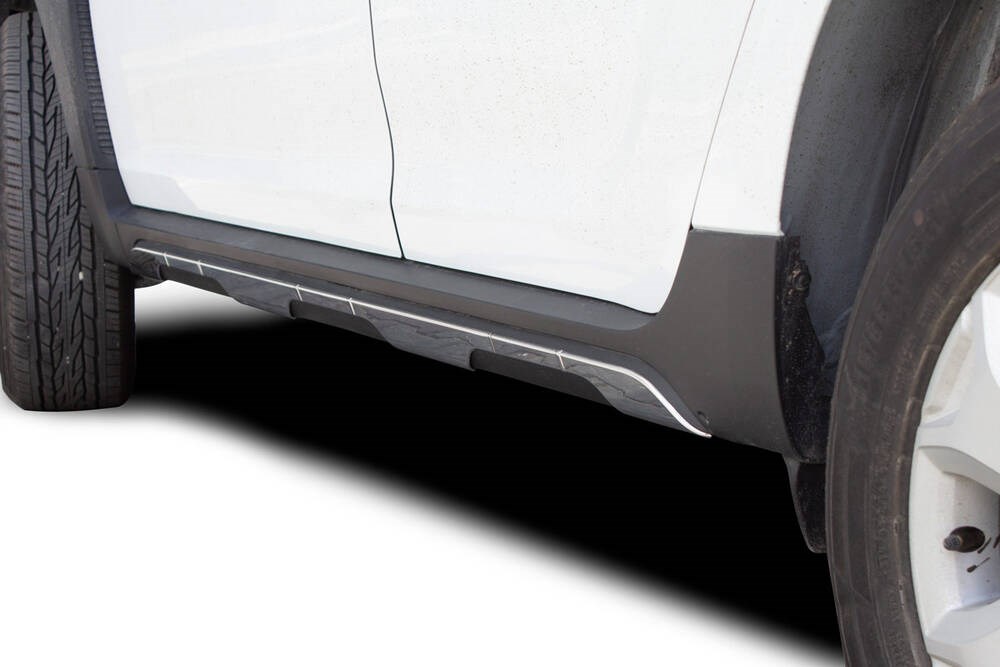 Dacia Duster Krom Yan Marşpiyel Üstü Çıta 6 Parça 2018 ve Sonrası