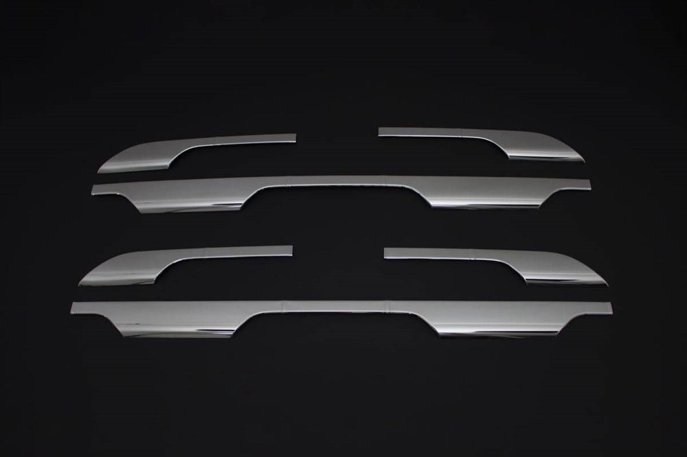 Dacia Duster Krom Yan Marşpiyel Üstü Çıta 6 Parça 2018 ve Sonrası