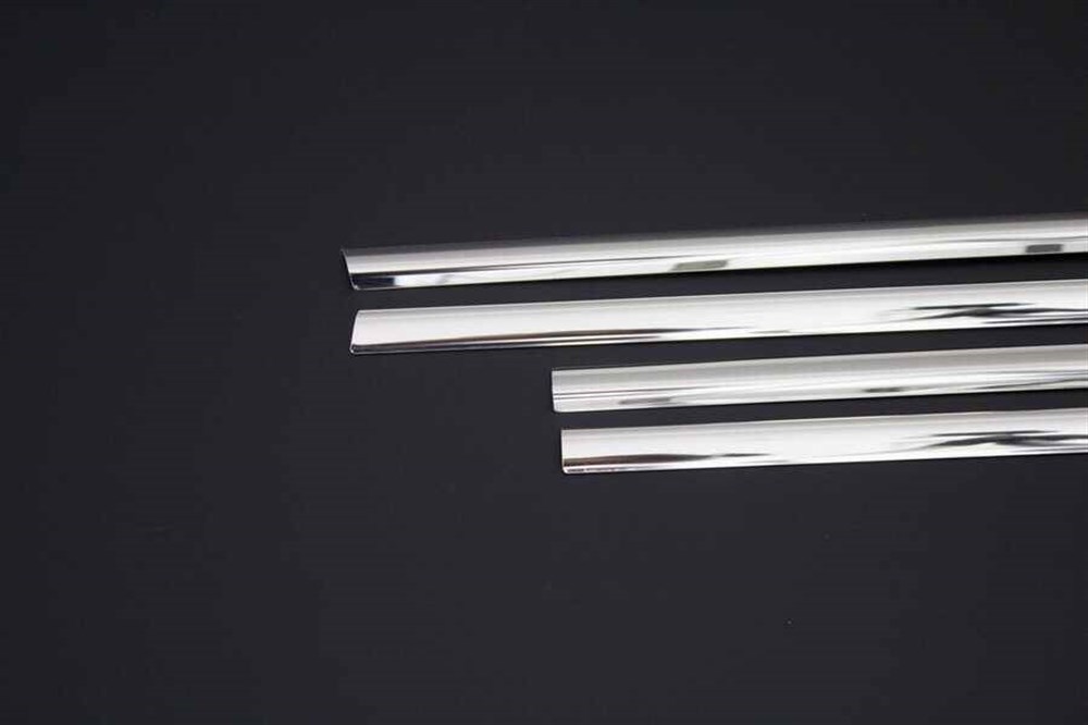 Dacia Sandero Stepway Krom Cam Çıtası 4 Parça 2012 ve Sonrası