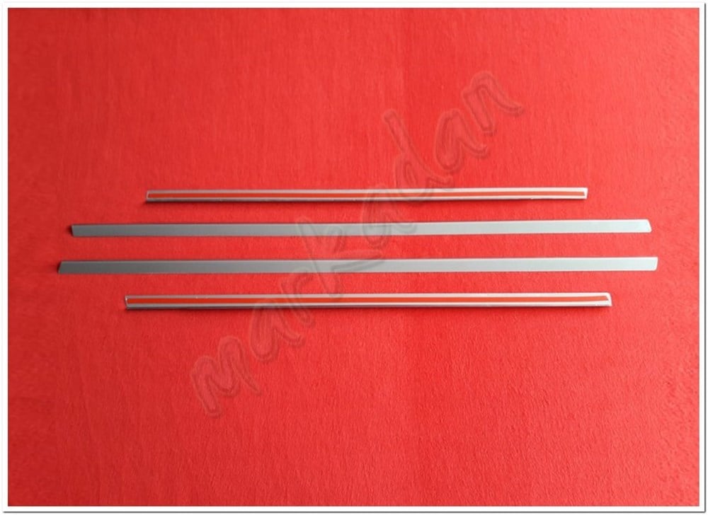 DB Chrome Chevrolet Kalos HB Cam Çıtası Nikelajı 2004-2006 4 Parça P.Çelik