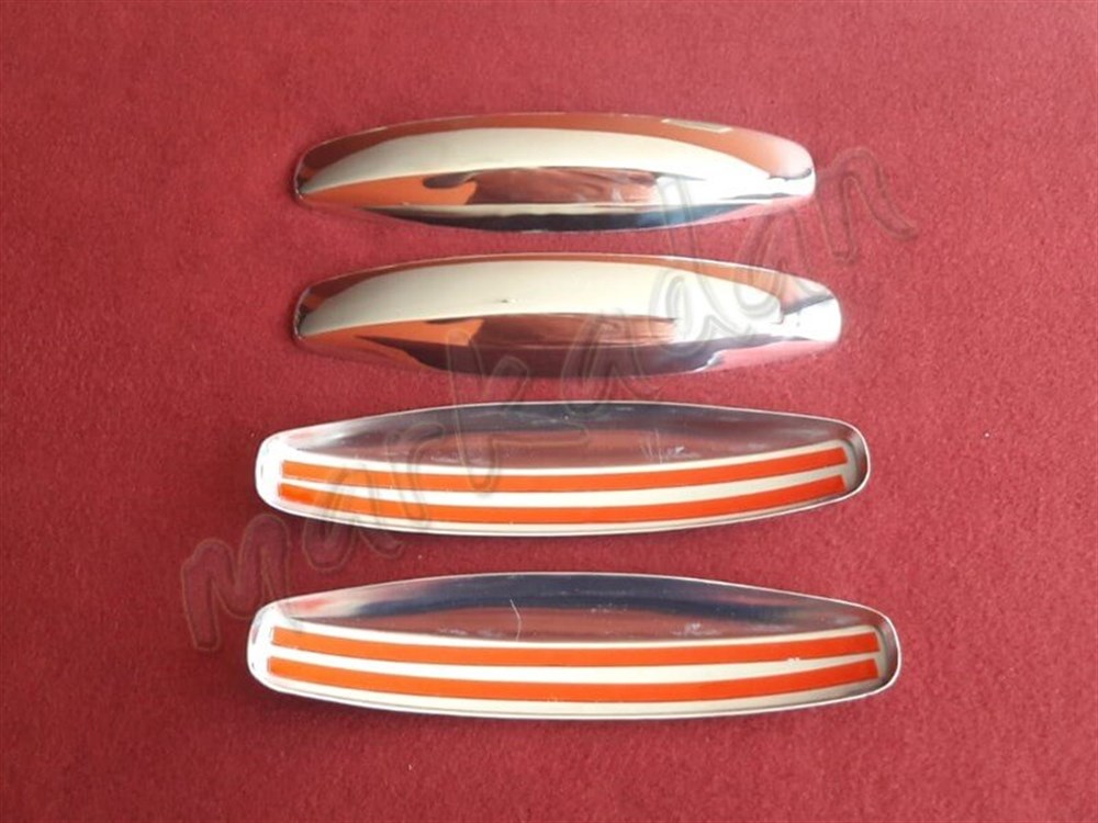 DB Chrome Dacia Lodgy Kapı Kolu Nikelajı 2012 Sonrası 4 Kapı P.Çelik