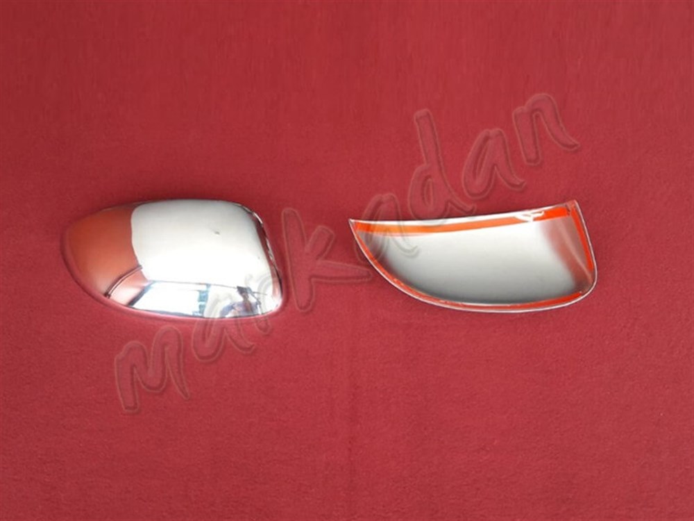DB Chrome Fiat Grande Punto Krom Ayna Kapağı 2005 Sonrası 2 Parça P.Çelik
