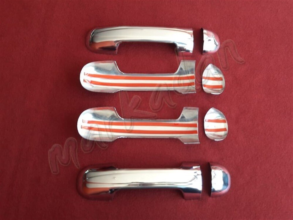 DB Chrome Ford Connect Kapı Kolu Nikelajı 2002-2014 4 Kapı P.Çelik