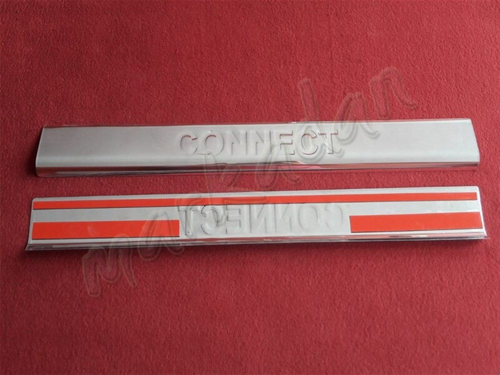 DB Chrome Ford Connect Krom Kapı Eşiği 2002-2014 2 Parça P.Çelik