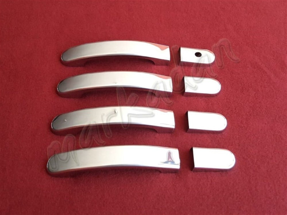 DB Chrome Ford Fiesta Kapı Kolu Nikelajı 2002-2008 4 Kapı P.Çelik