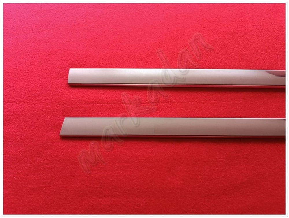 DB Chrome Ford Transit Kelebek Cam Direği Nikelajı 2003-2013 2 Parça P.Çelik