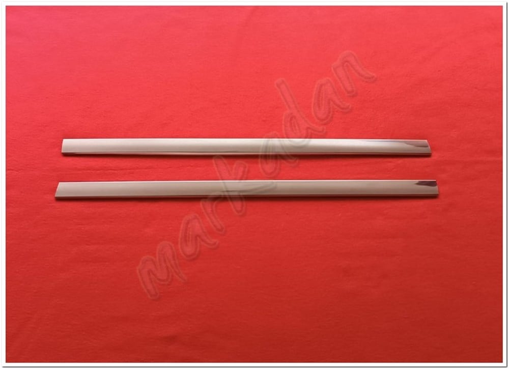 DB Chrome Ford Transit Kelebek Cam Direği Nikelajı 2003-2013 2 Parça P.Çelik