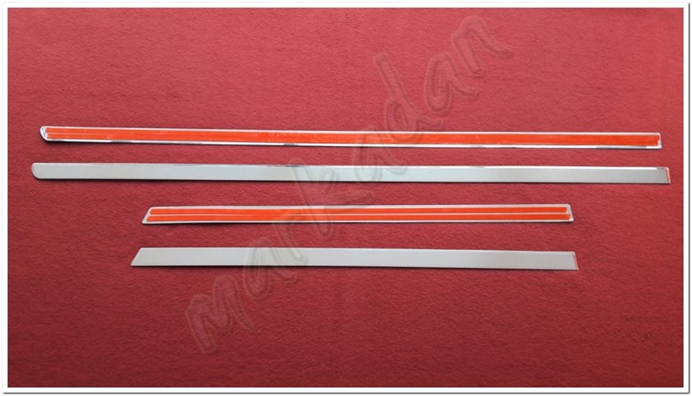 DB Chrome Hyundai Tucson Krom İnce Yan Kapı Çıtası 2015-2020 4 Parça P.Çelik