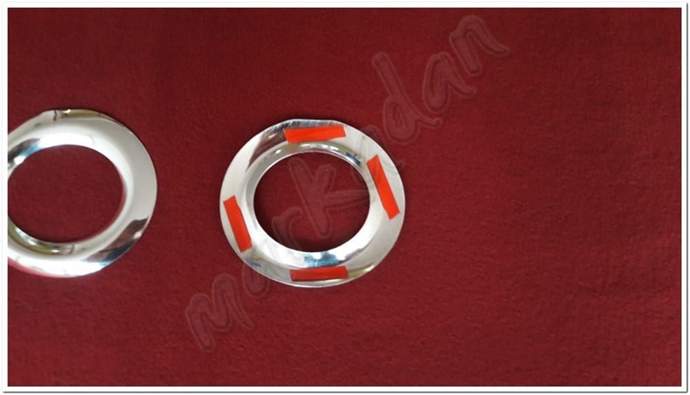 DB Chrome Mercedes Vito W447 Krom Sis Farı Çerçeve Nikelajı 2014 Sonrası 2 Parça P.Çelik