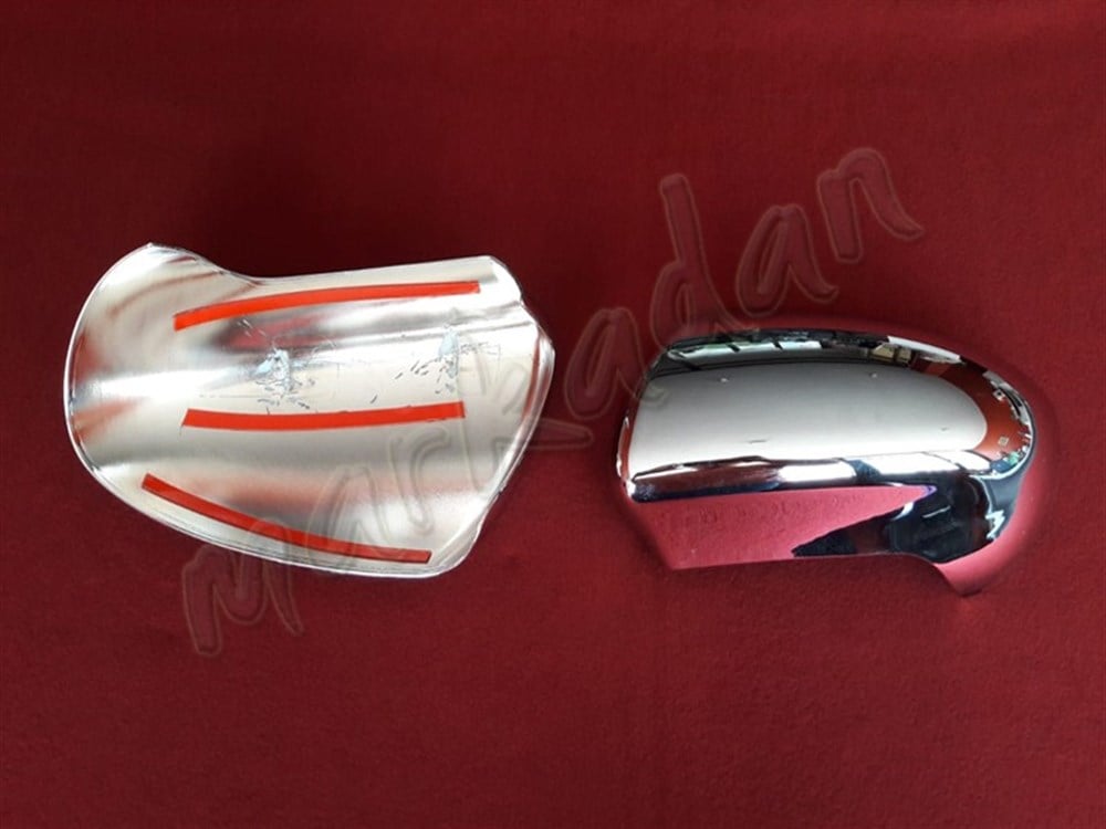 DB Chrome Nissan Qashqai Ayna Kapağı 2007-2014 2 Parça Abs Krom