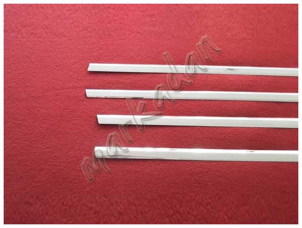 DB Chrome Opel Astra G HB Cam Çıtası Nikelajı 1998-2009 4 Parça P.Çelik