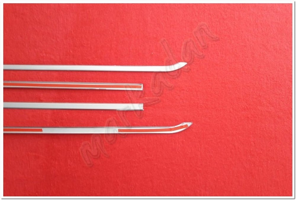 DB Chrome Opel Combo Cam Çıtası Nikelajı 2012-2018 4 Parça P.Çelik