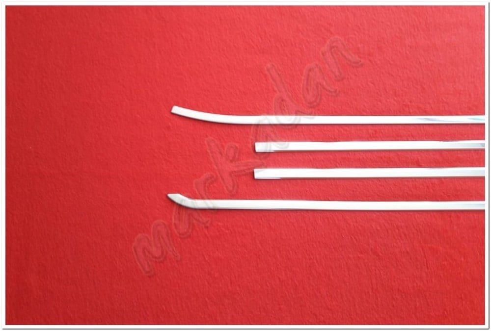 DB Chrome Opel Combo Cam Çıtası Nikelajı 2012-2018 4 Parça P.Çelik