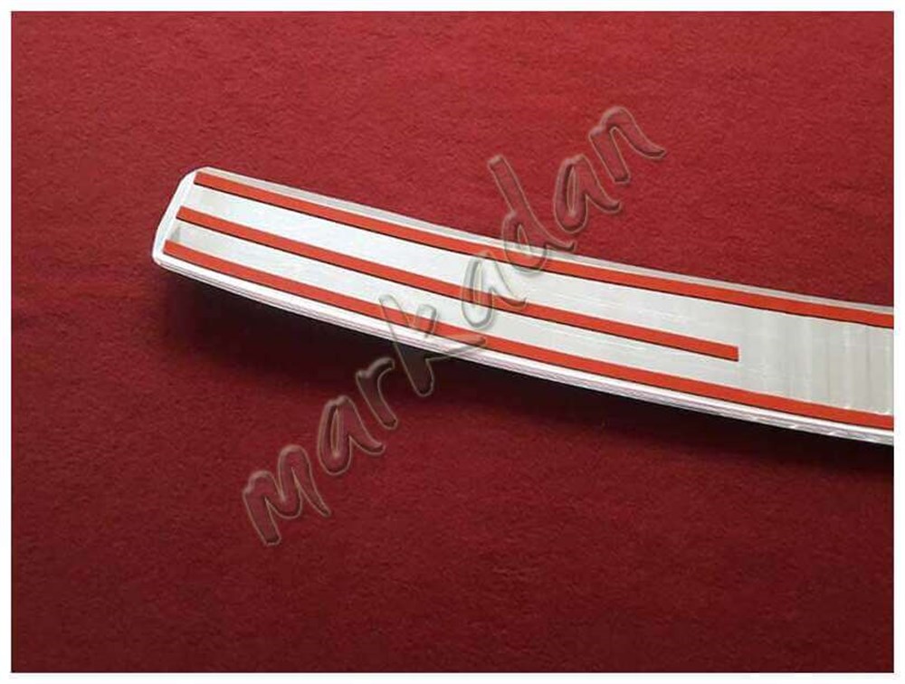 DB Chrome VW Caddy Arka Tampon Üstü Nikelaj 2004-2014 P.Çelik