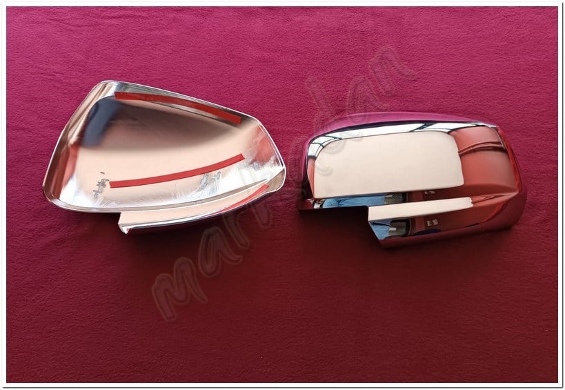 DB Chrome VW Caddy Krom Ayna Kapağı 2020 Sonrası 2 Parça Abs Krom