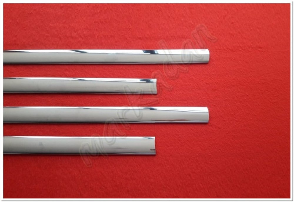 DB Chrome VW Caddy Krom Yan Kapı Çıtası 2004-2014 4 Parça P.Çelik