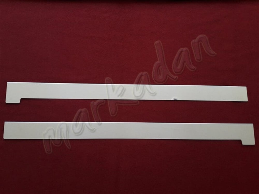 DB Chrome VW Caddy Sürgülü Kapı Çıta Nikelajı 2004-2014 2 Parça P.Çelik