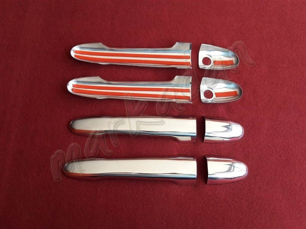 DB Chrome VW Crafter Kapı Kolu Nikelajı 2006-2017 4 Kapı P.Çelik