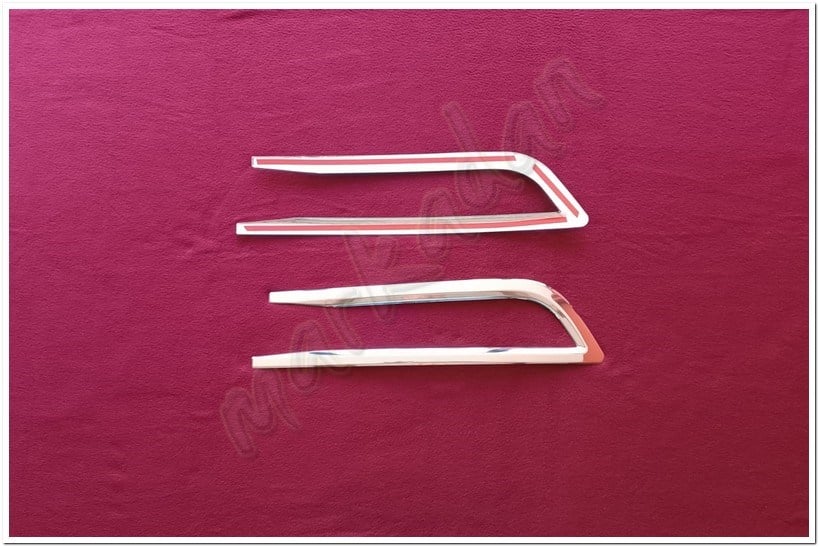 DB Chrome VW Passat B8 Sis Farı Çercevesi 2015-2019 2 Parça P.Çelik