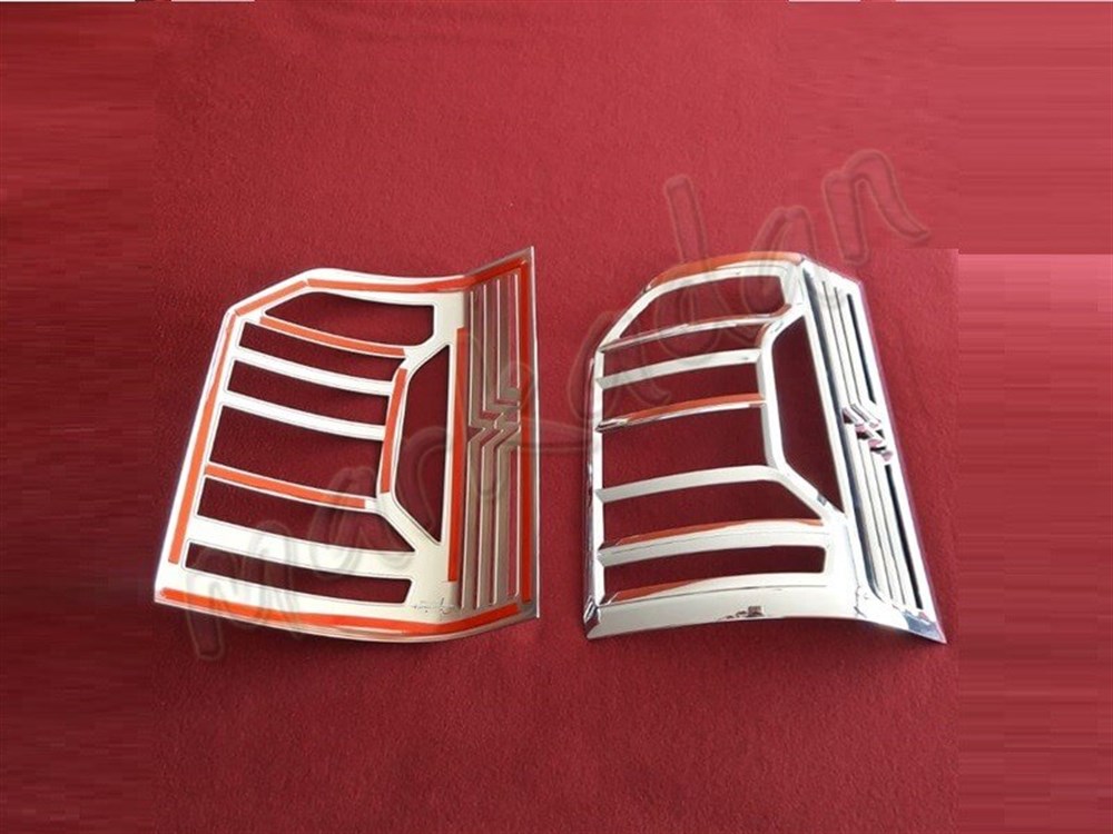 DB Chrome VW T6 Transporter Stop Çerçevesi 2015 Sonrası 2 Parça Abs Krom