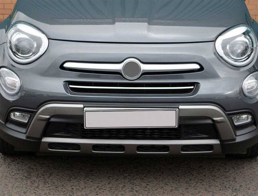 Fiat 500X Krom Ön Tampon Çıtası 2015 ve Sonrası