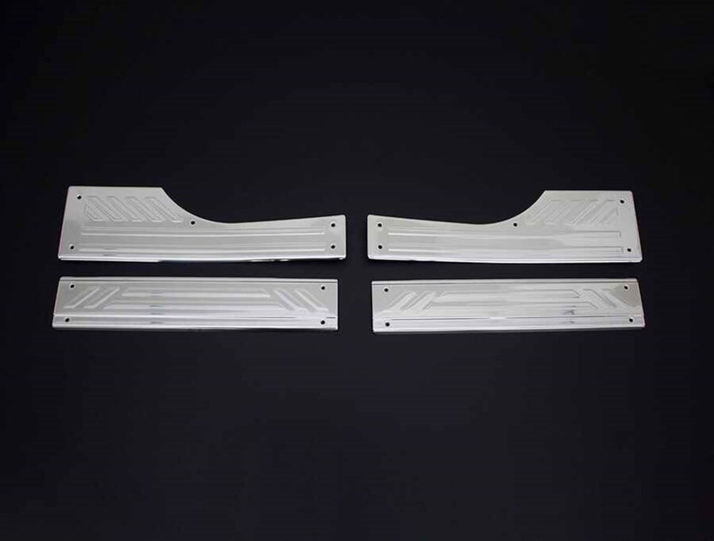 Fiat Doblo Krom İç Kapı Eşiği 4 Parça 2010 ve Sonrası